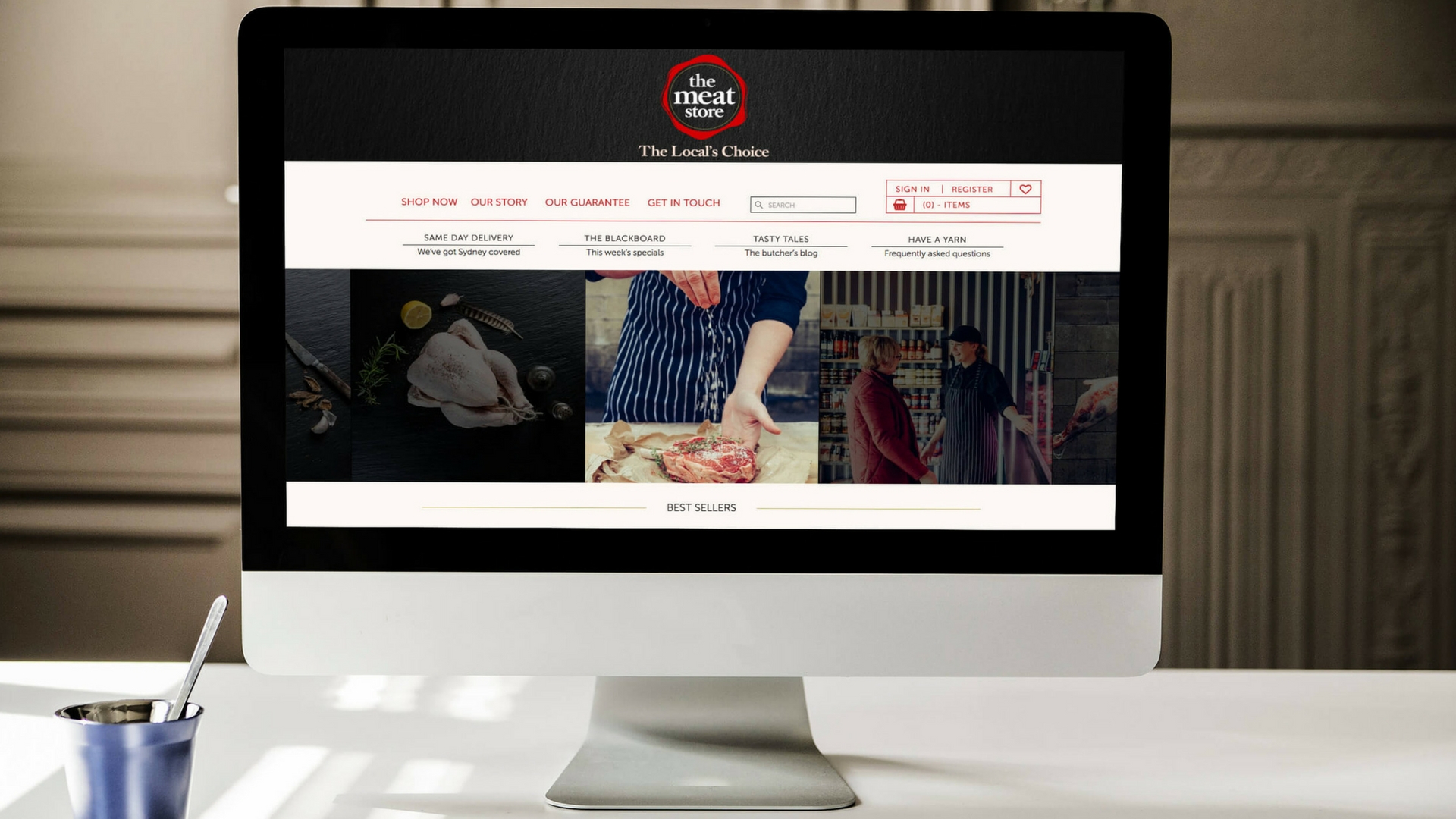 The Meat Store Website